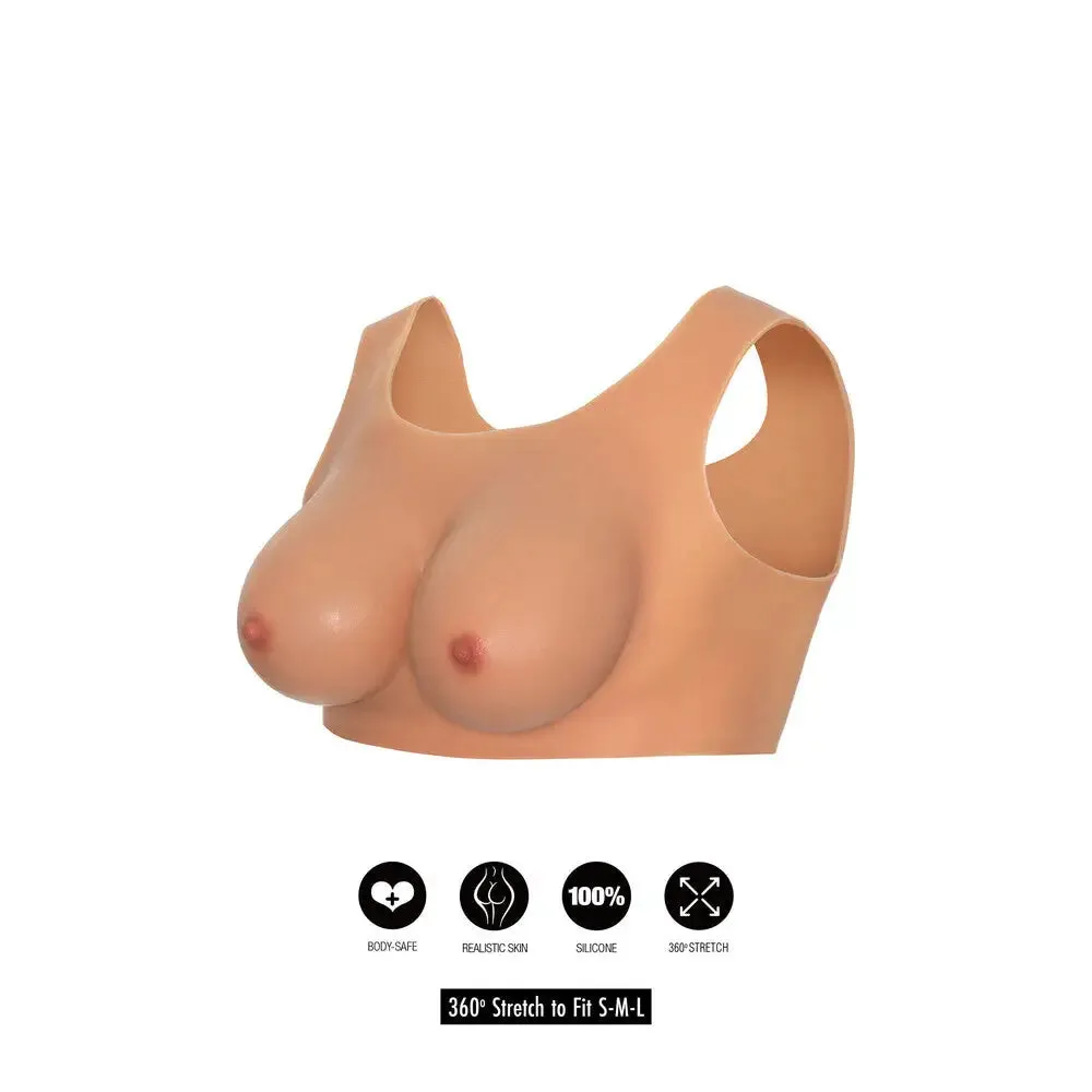 Hidden Desire Alter Ego Crop Top with Dcup Breasts