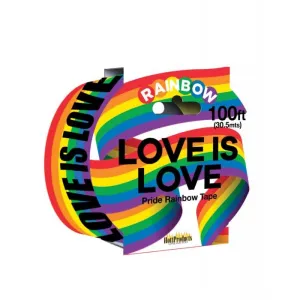 Hott Products - Love Is Love Rainbow Style Caution Party Tape (Rainbow)