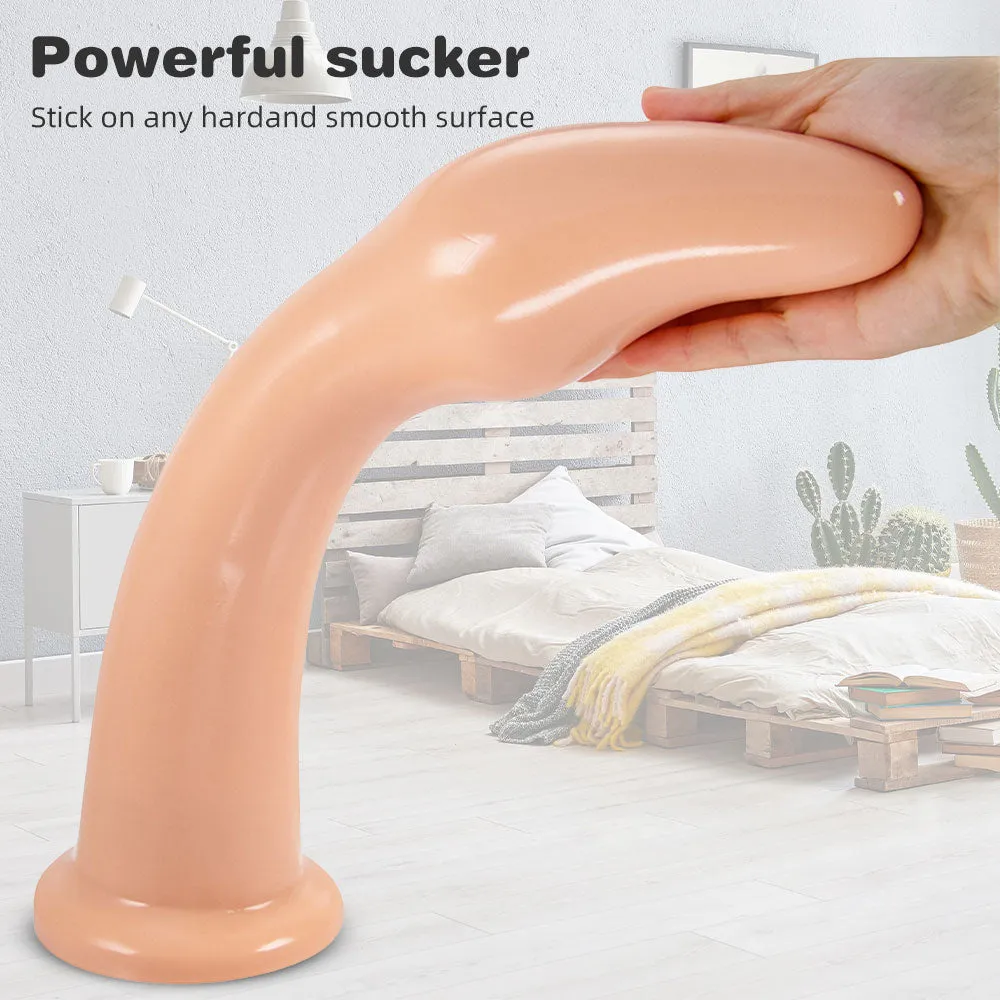 Huge Dildo Butt Plug - Exotic Dildos Long Silicone Suction Cup Male Sex Toys for Women