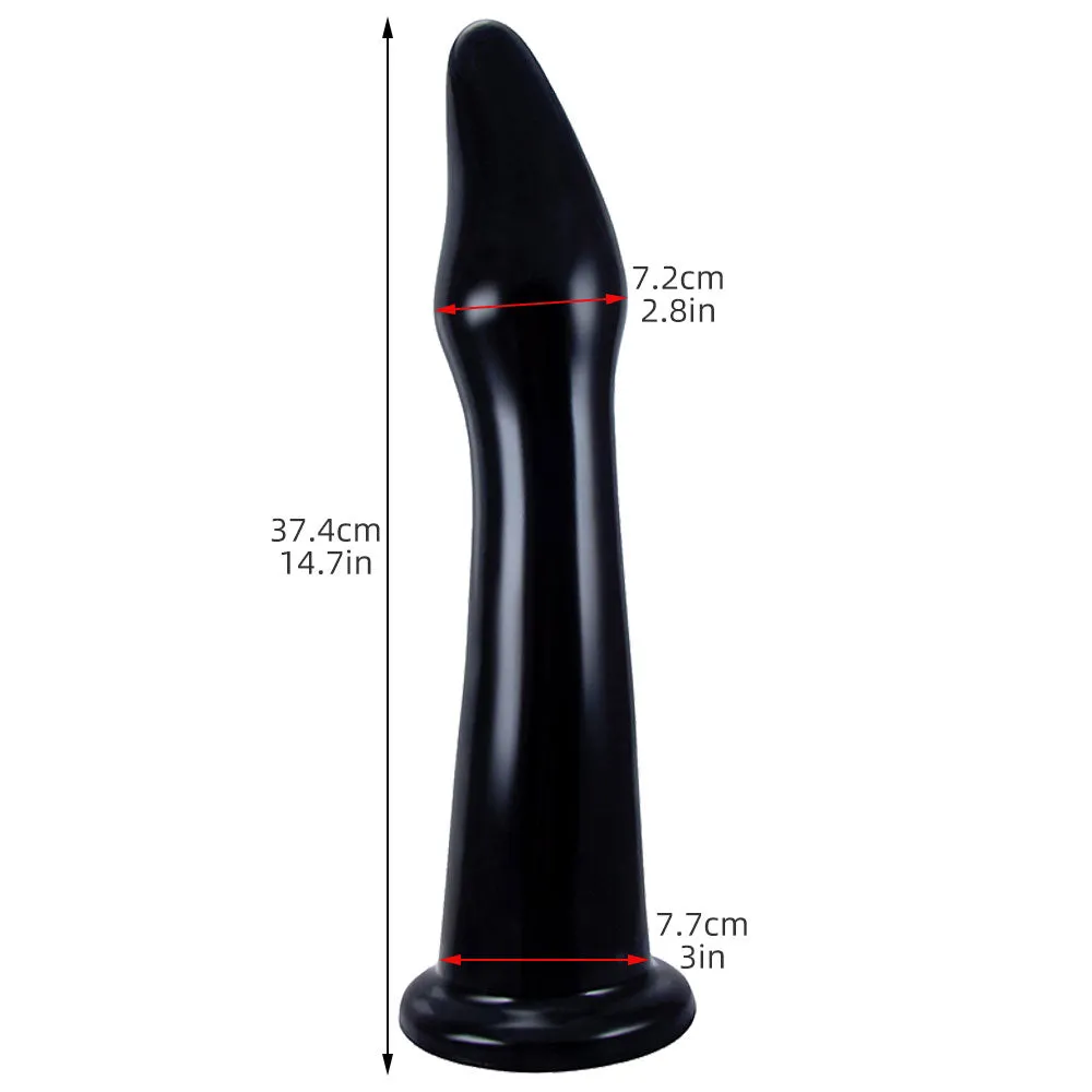 Huge Dildo Butt Plug - Exotic Dildos Long Silicone Suction Cup Male Sex Toys for Women