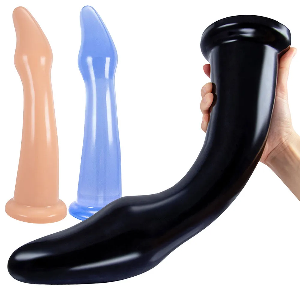 Huge Dildo Butt Plug - Exotic Dildos Long Silicone Suction Cup Male Sex Toys for Women