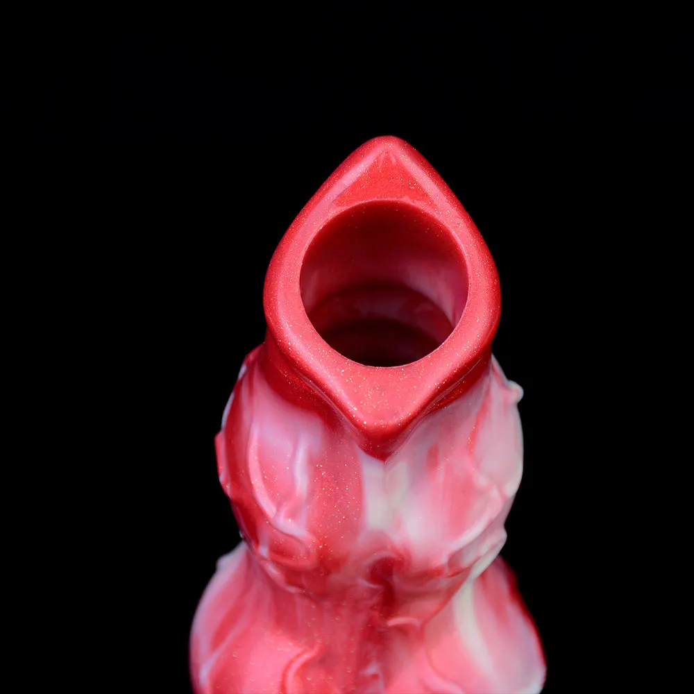 Hyena Knotted Penis Sleeve Sheath - Fantasy Cockring Delay Trainer Extender Male Sex Toy