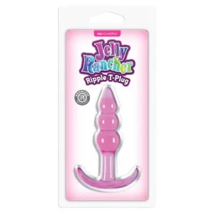 Jelly Rancher T-Plug Ripple Pink