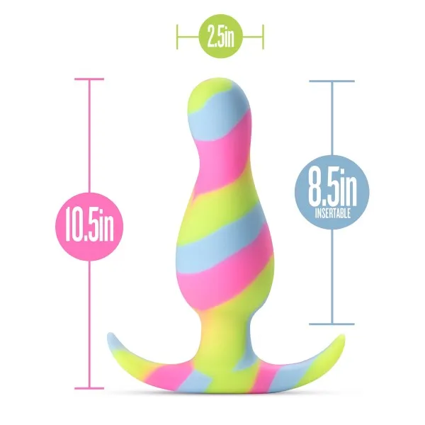 Kaleido Silicone Butt Plug