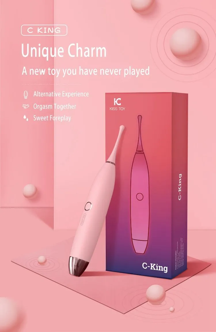 KISSTOY C-King Clitoris Simulator Vibrator