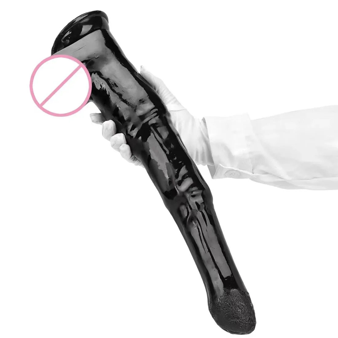 Large Anal Dildo Sex Toys - Huge Black Dildos Horse Animal Anal Dilator Butt Plug