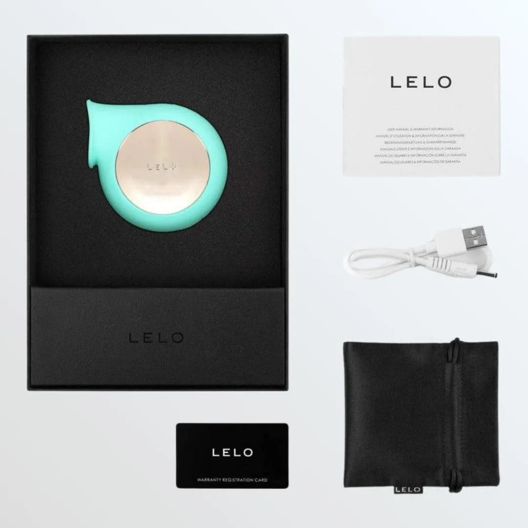 LELO SILA Air Suction Clit Massager - Aqua