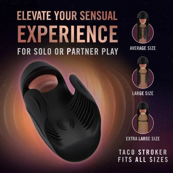 Lickety Split Rechargeable Vibrating Thumping Stroker Silicone