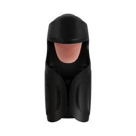 Lickety Split Rechargeable Vibrating Thumping Stroker Silicone