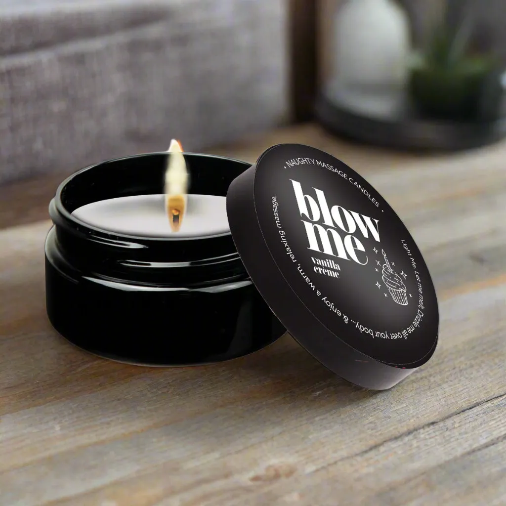 Light Me If You're Horny - Naughty Mini Massage Candle by Kama Sutra
