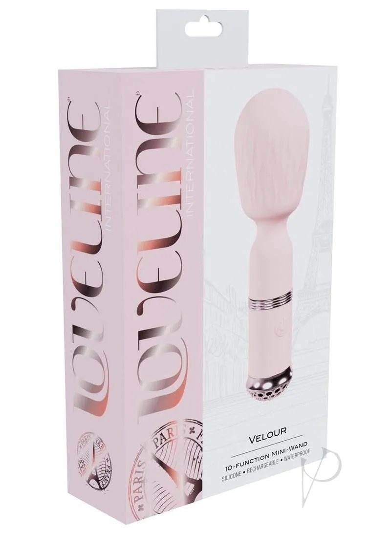 Loveline Velour Pink