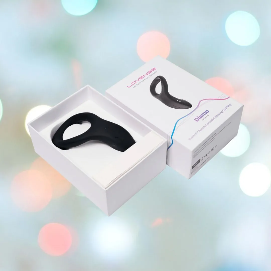 Lovense Diamo Bluetooth-Controlled Vibrating Cock Ring