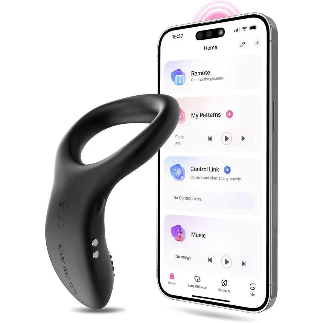 Lovense Diamo Bluetooth-Controlled Vibrating Cock Ring