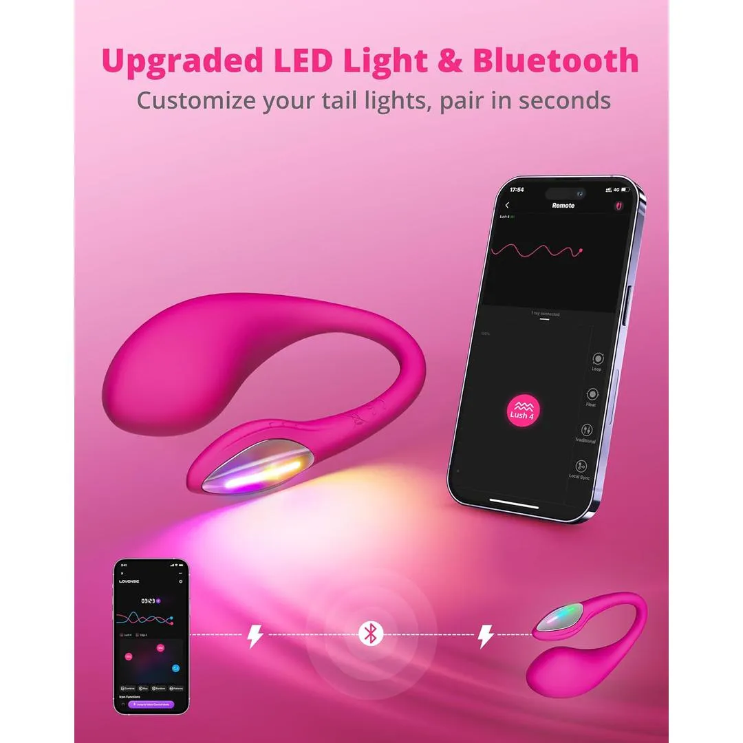 Lovense Lush 4 Bluetooth-Controlled Egg Vibrator