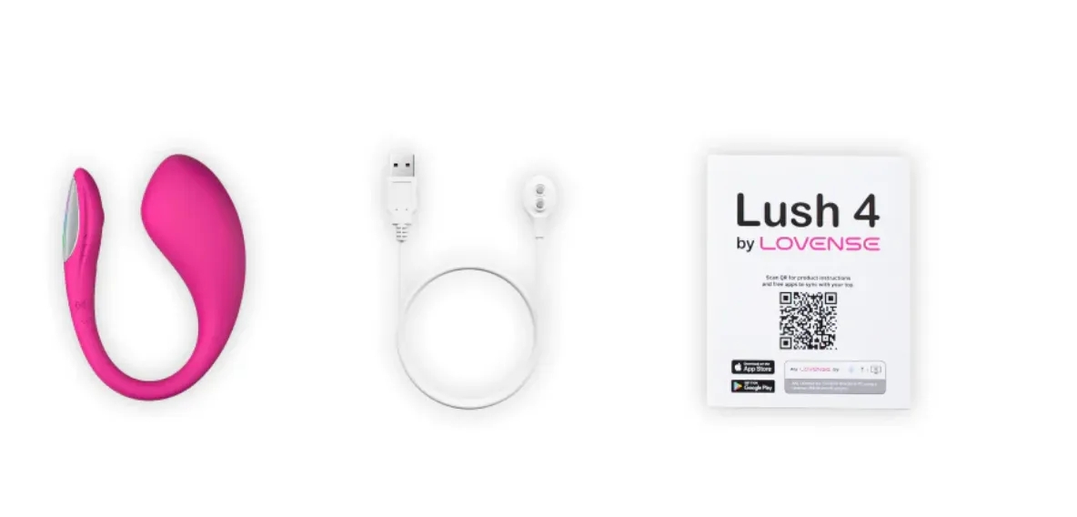 Lovense Lush 4 Bluetooth Remote-Controlled Egg Vibrator