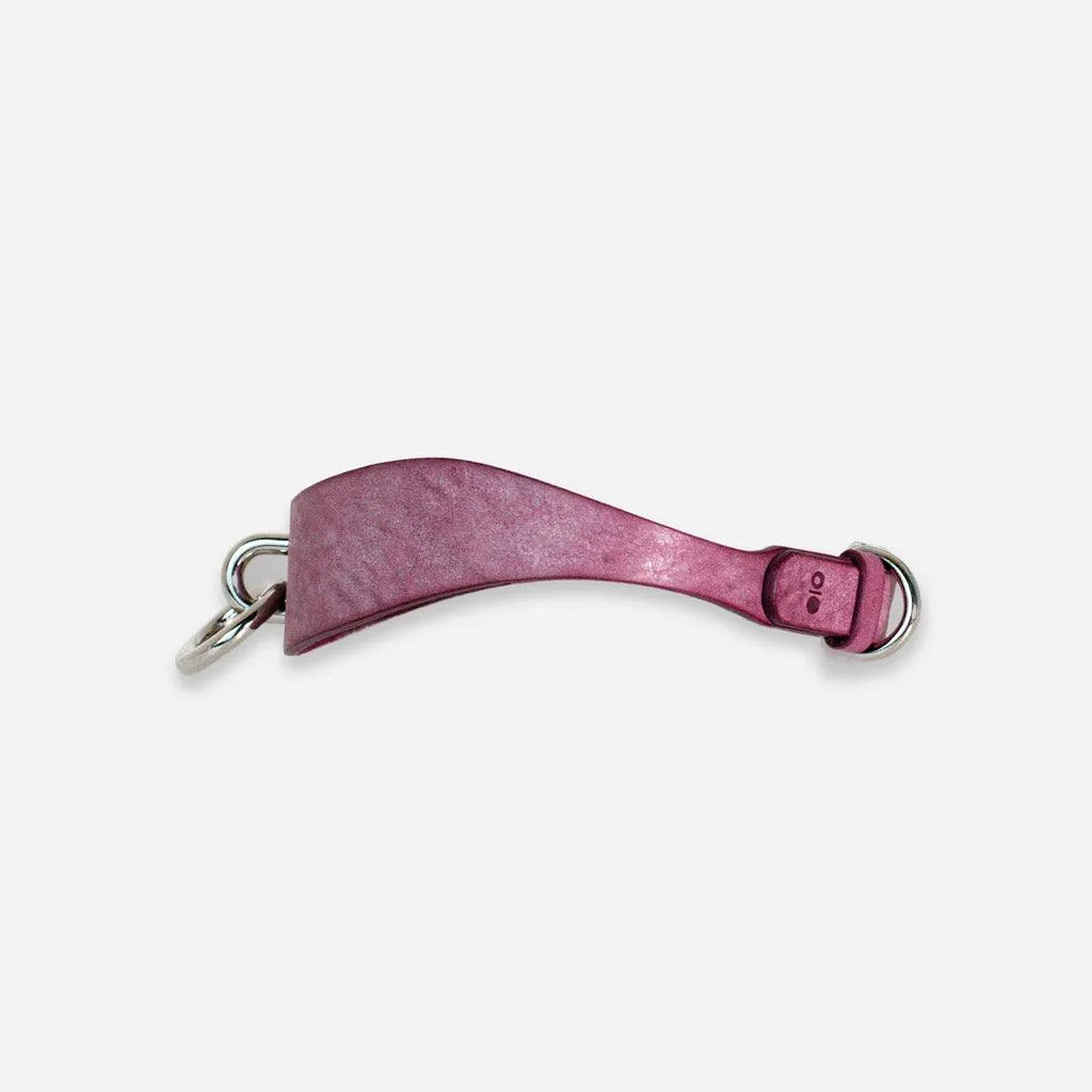 Luxury Leather Day Collar by Neon Coyotes. Haze and Nickel- Stockroom Exclusive