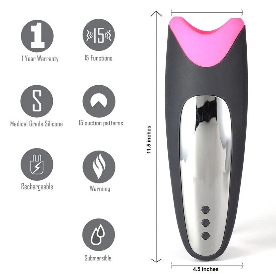 Maia Piper Multi-Function Rechargeable Male Masturbator