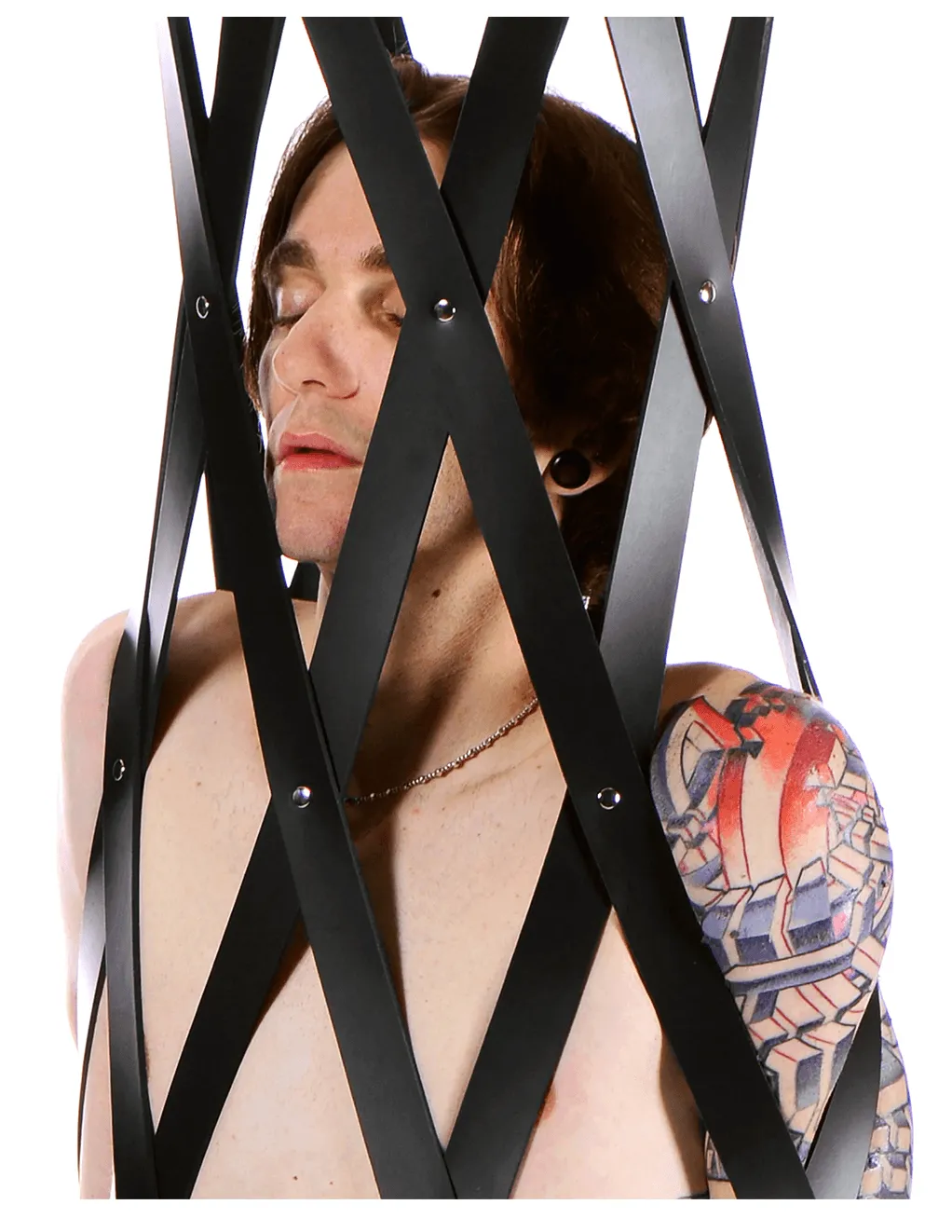 Master Series Hanging Rubber Strap Cage