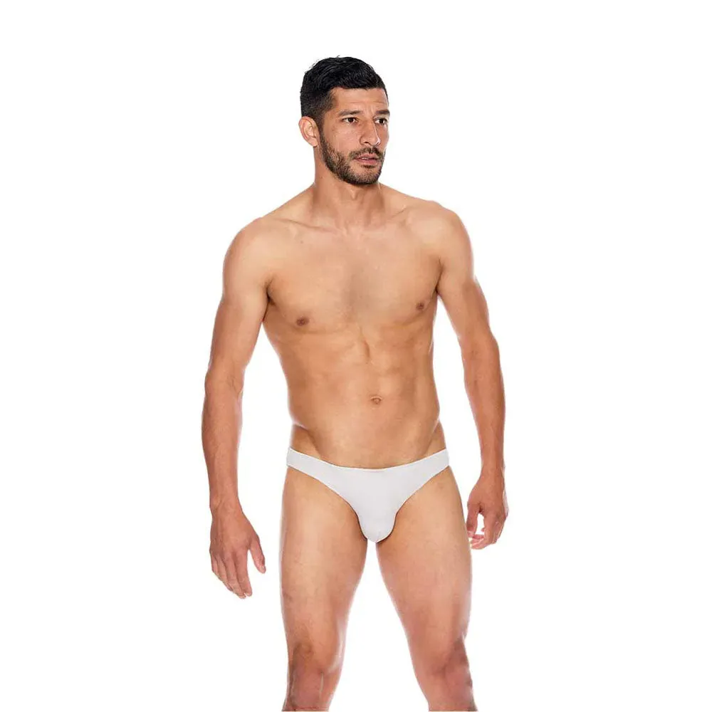 Men&#39;s Microfiber Open Back Underwear Grey S/M
