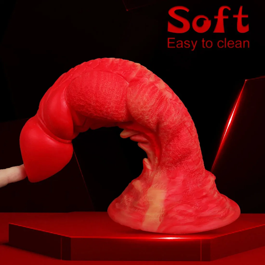 Monster Dildo Anal Plug - Colorful Exotic Animal Dildo Dilator Sex Toys for Men Women