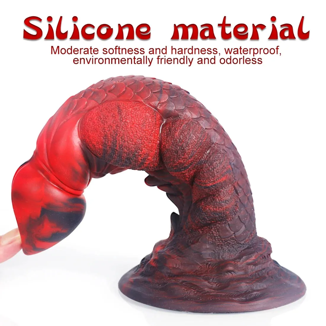 Monster Dildo Anal Plug - Colorful Exotic Animal Dildo Dilator Sex Toys for Men Women