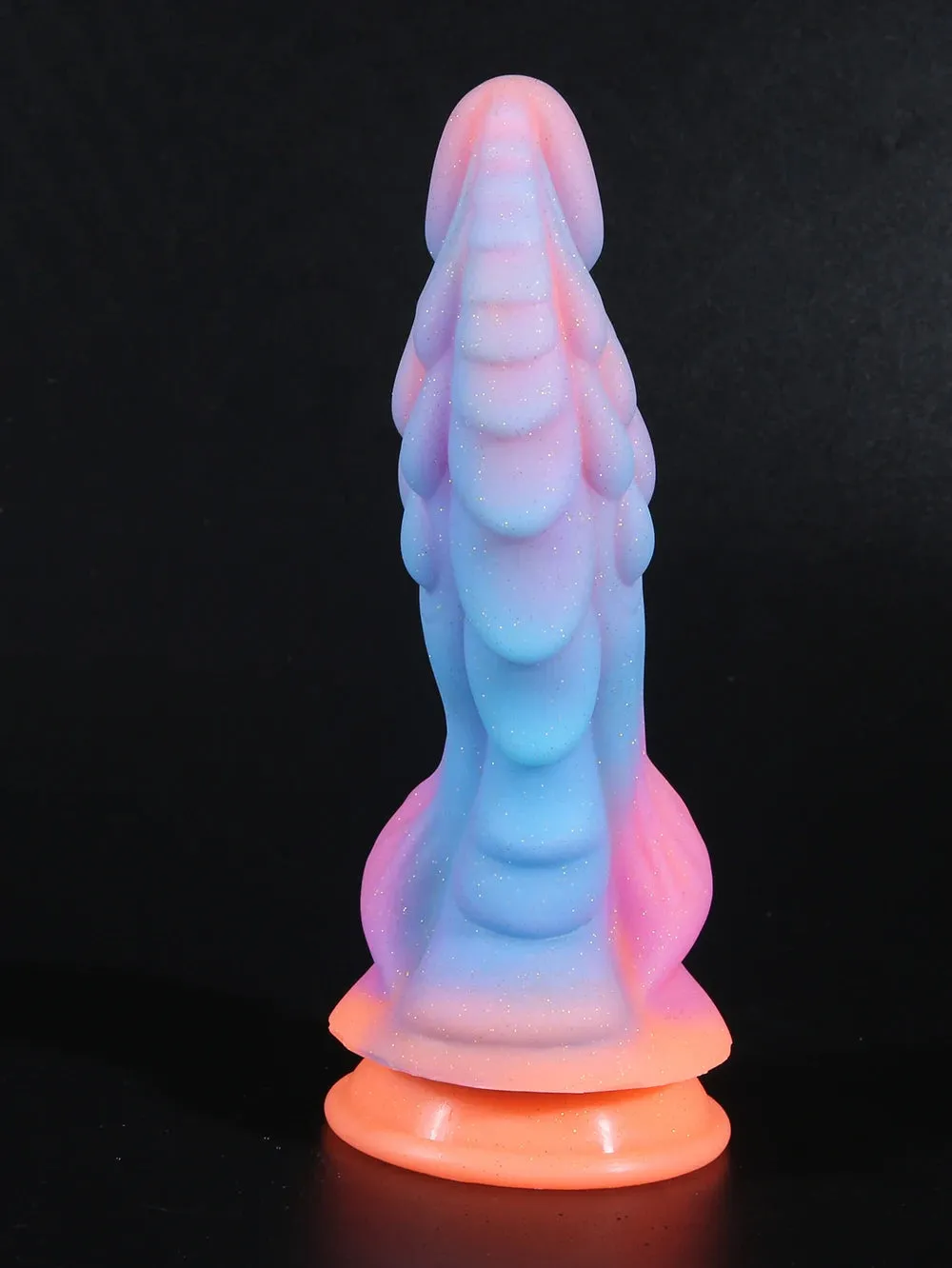 Monster Dragon Dildo - Luminous Butt Plug Colorful Glowing Anal Dildo Sex Toy