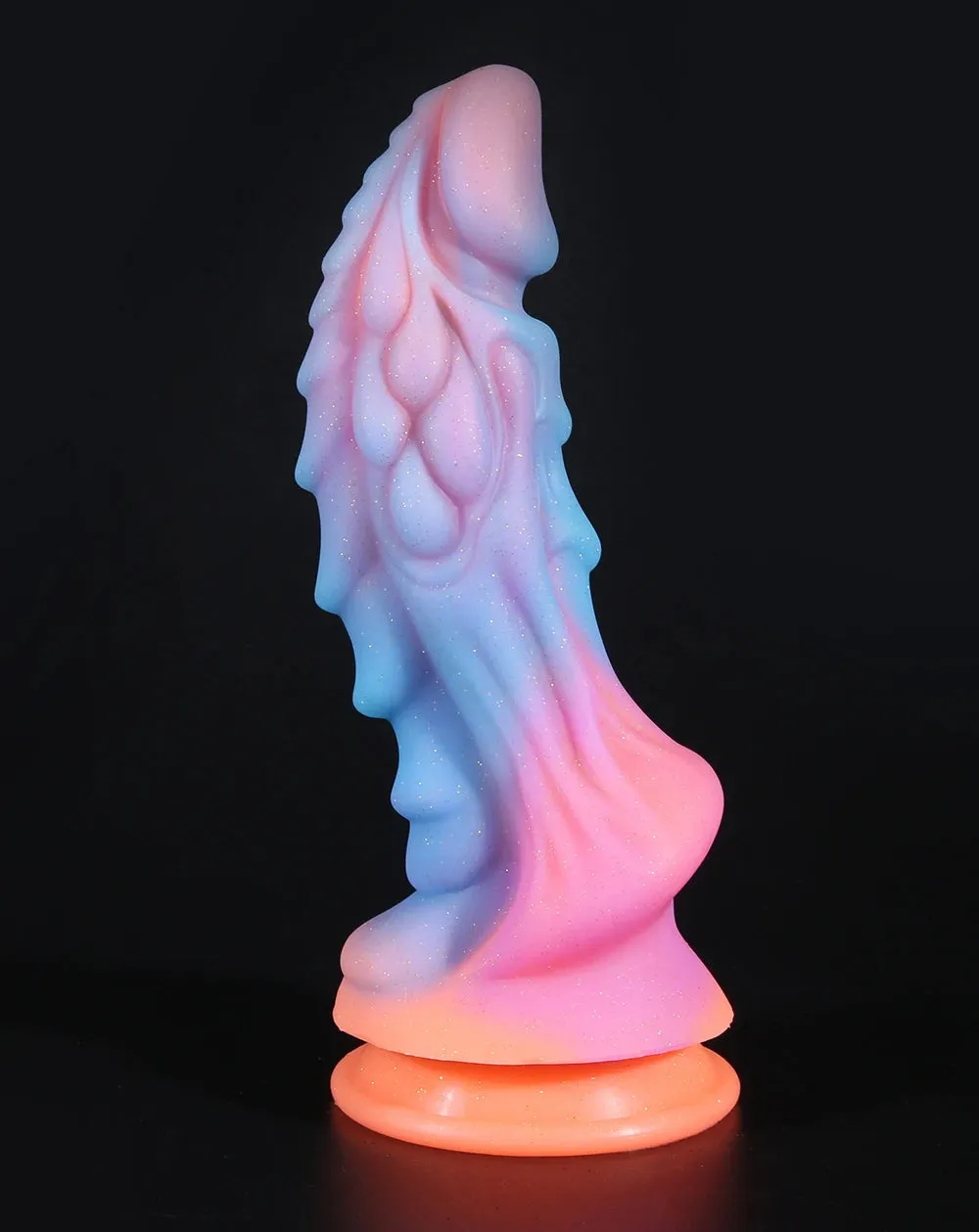 Monster Dragon Dildo - Luminous Butt Plug Colorful Glowing Anal Dildo Sex Toy
