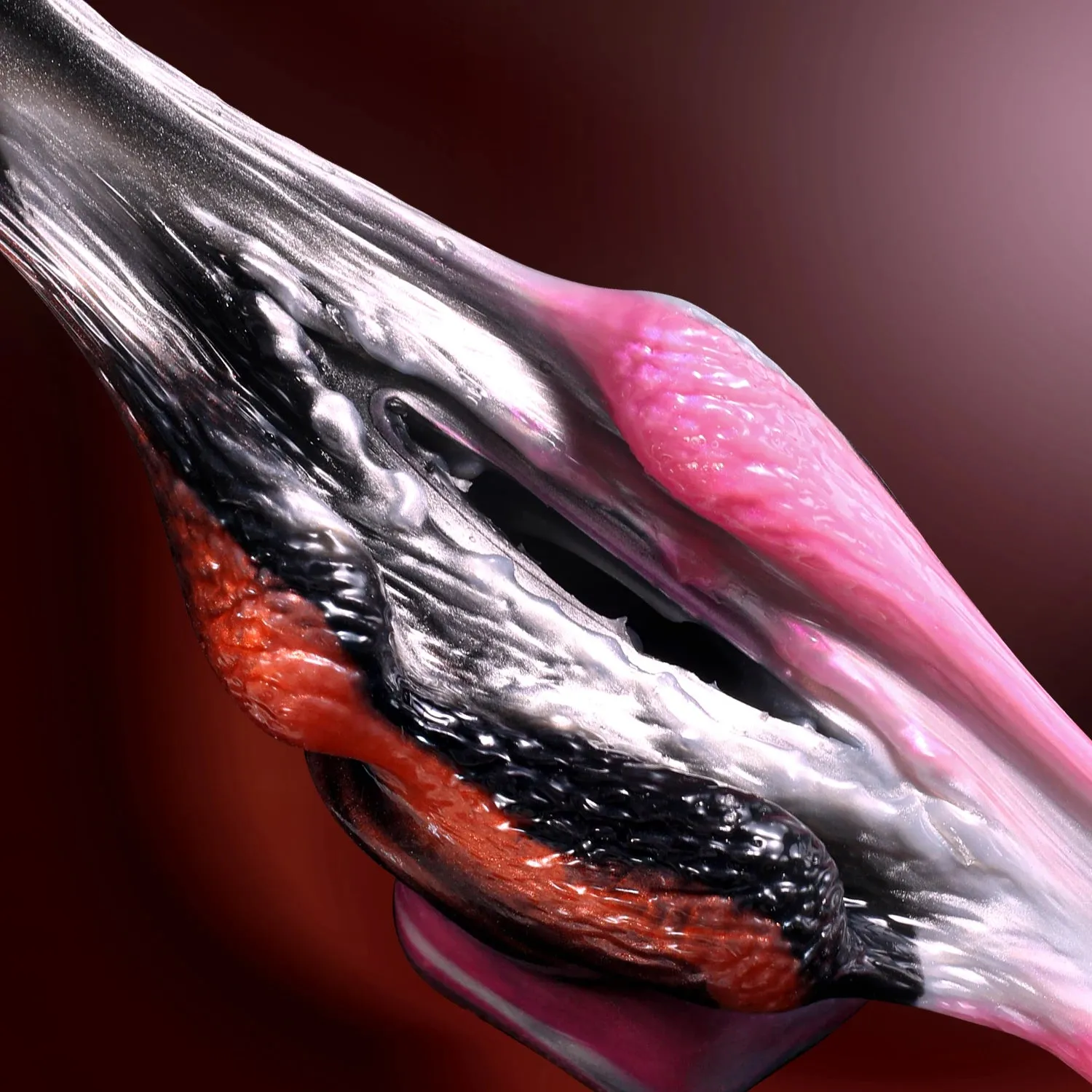 Monster Pocket Pussy Male Masturbator - Silicone Realistic Vagina Penis Masturbation