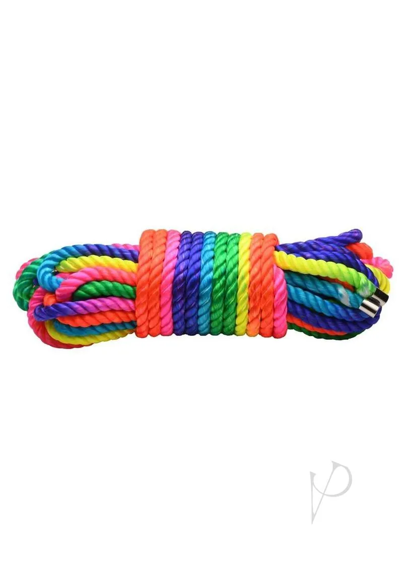 Ms Bondage Rope 32` Rainbow