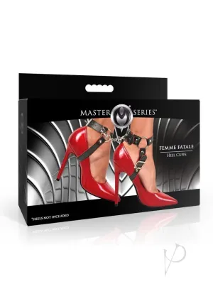 Ms Heel Cuffs Blk