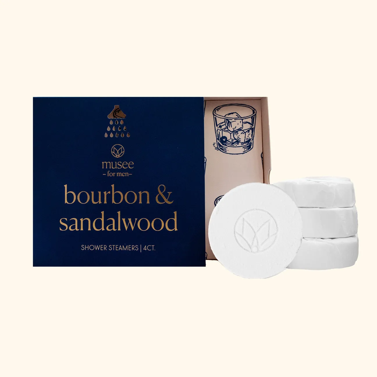 Musee Bourbon & Sandalwood Shower Steamers