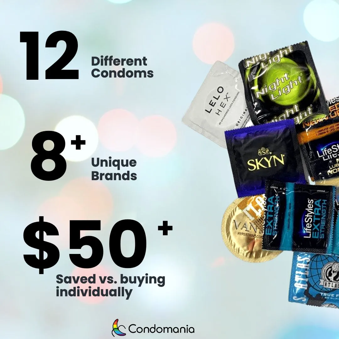 Mystery Condom Sampler (12-Pack)