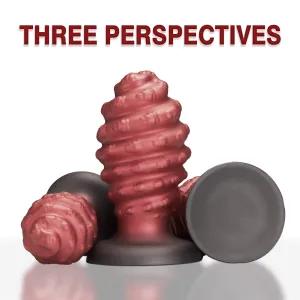 Pineapple Fantasy Anal Dildo Butt Plug - Thread Monsterdildo Silicone Sex Toy for Men Women