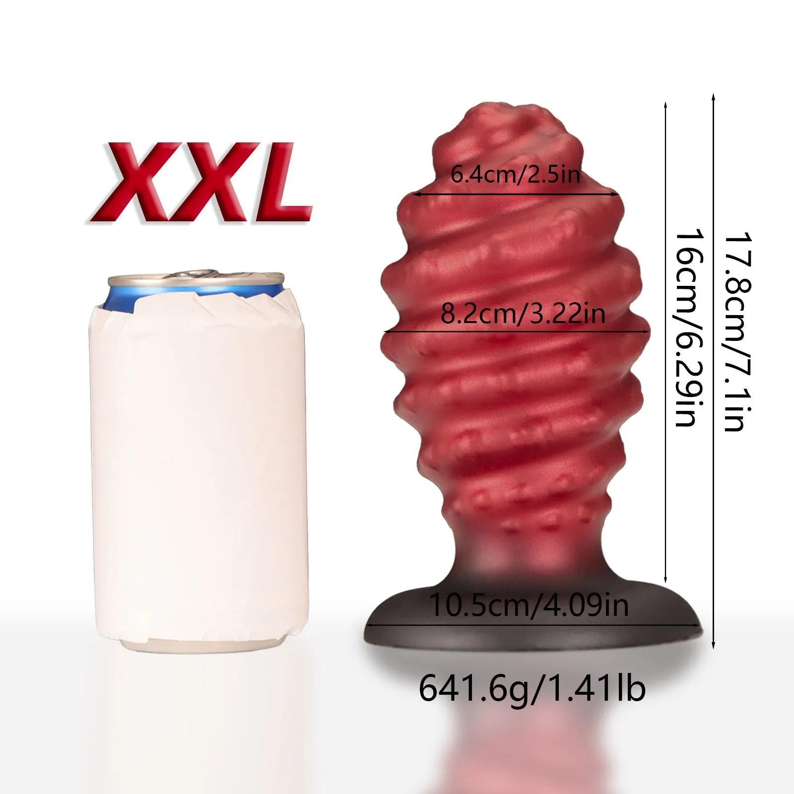 Pineapple Fantasy Anal Dildo Butt Plug - Thread Monsterdildo Silicone Sex Toy for Men Women