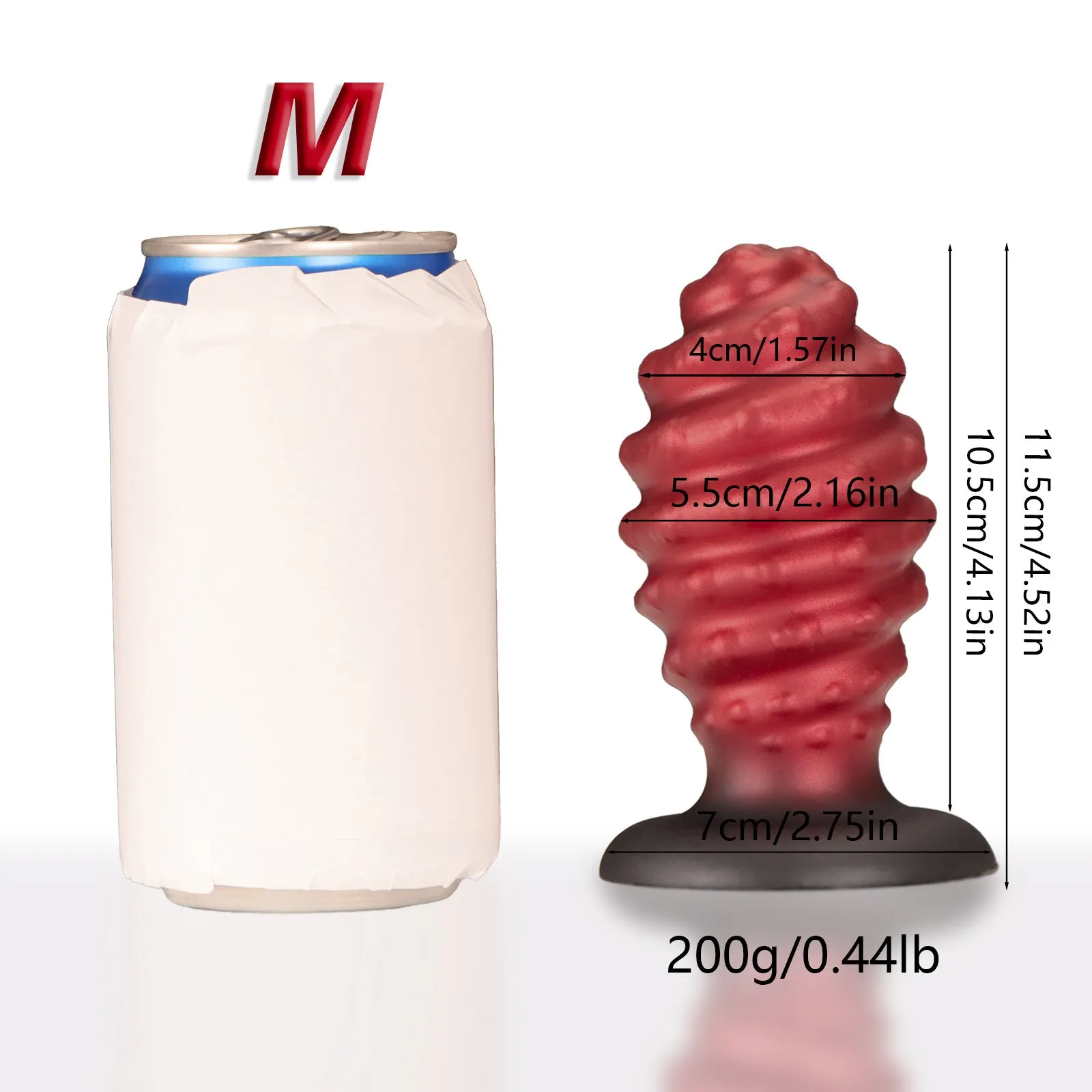 Pineapple Fantasy Anal Dildo Butt Plug - Thread Monsterdildo Silicone Sex Toy for Men Women