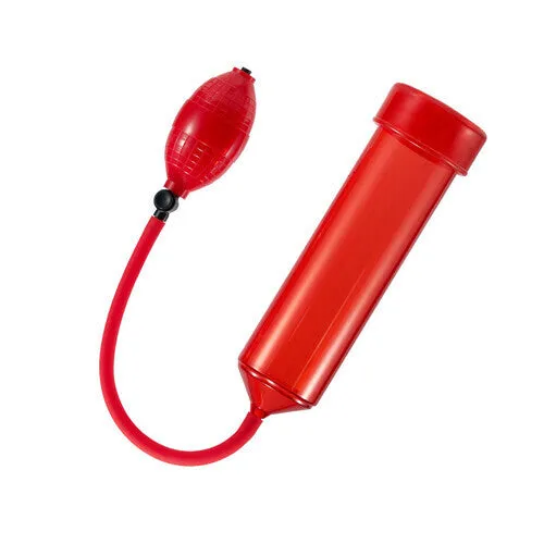 PlayfulOtter - Red Penis Enlargement Pump