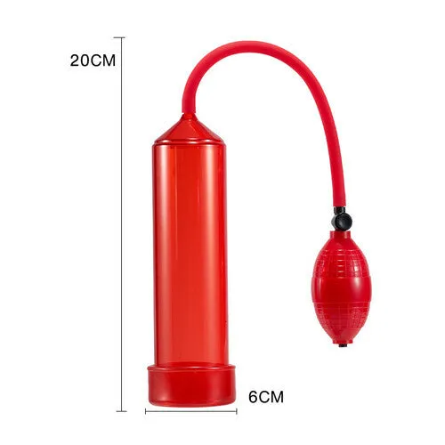 PlayfulOtter - Red Penis Enlargement Pump