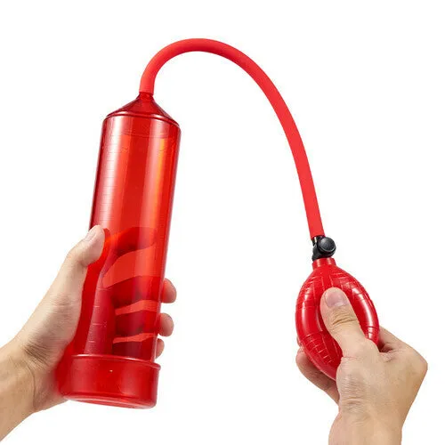 PlayfulOtter - Red Penis Enlargement Pump