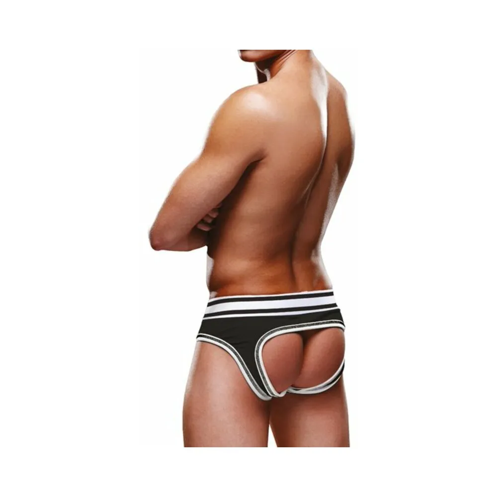 Prowler Open Brief Black/White XL