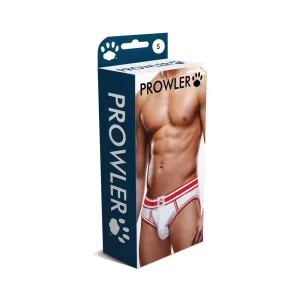 Prowler Open Brief White/Red S