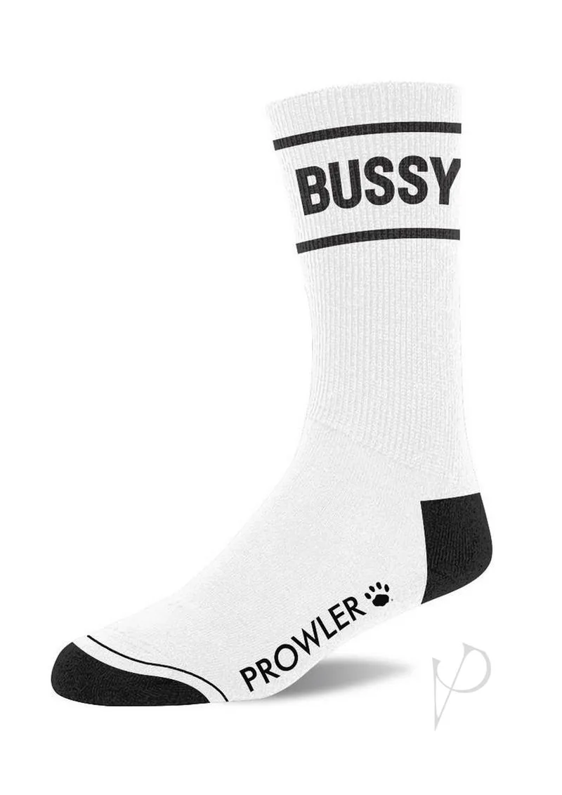 Prowler Red Bussy Socks Wht/blk