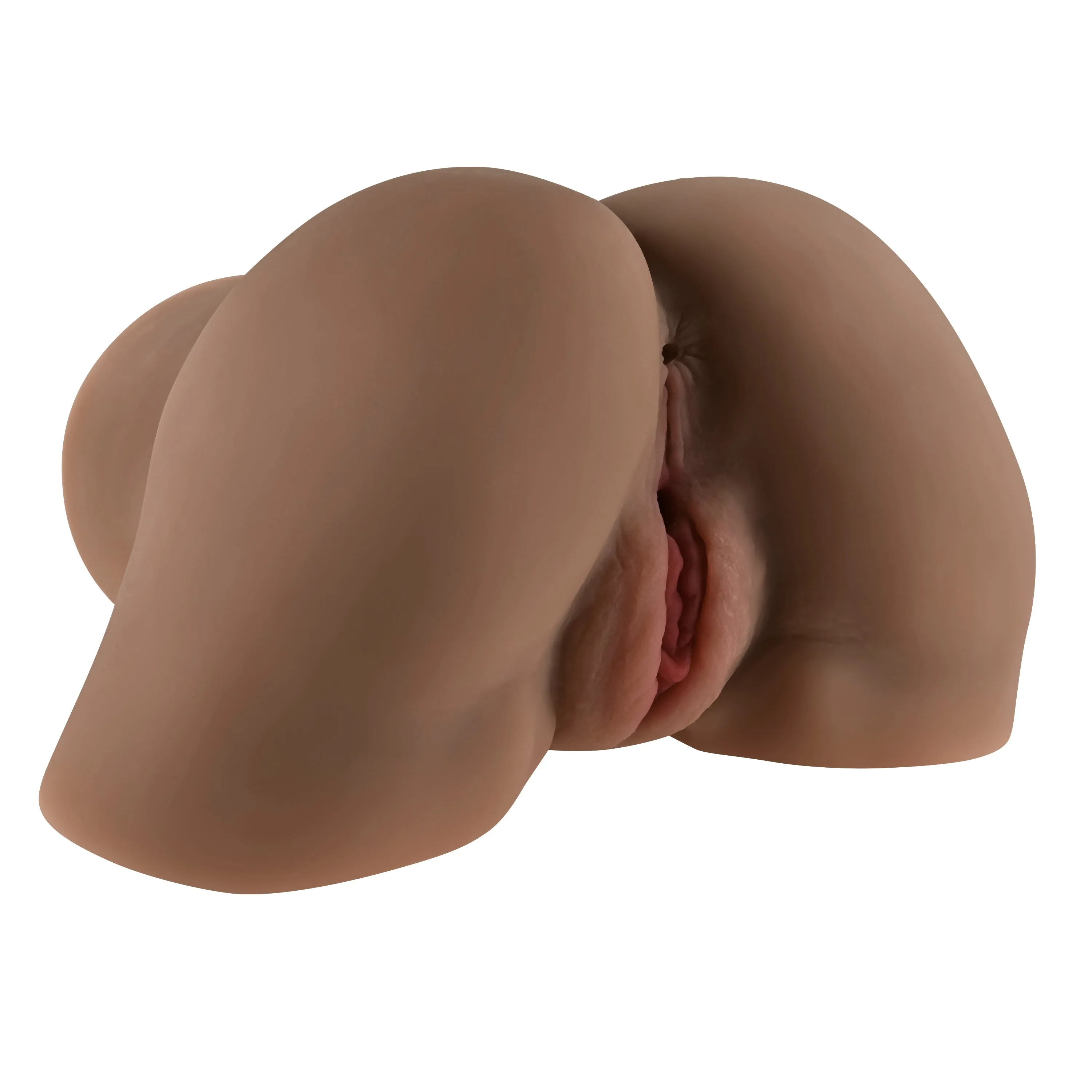Rear Beauty - Life Like Vibrating Sucking Stroker - Dark