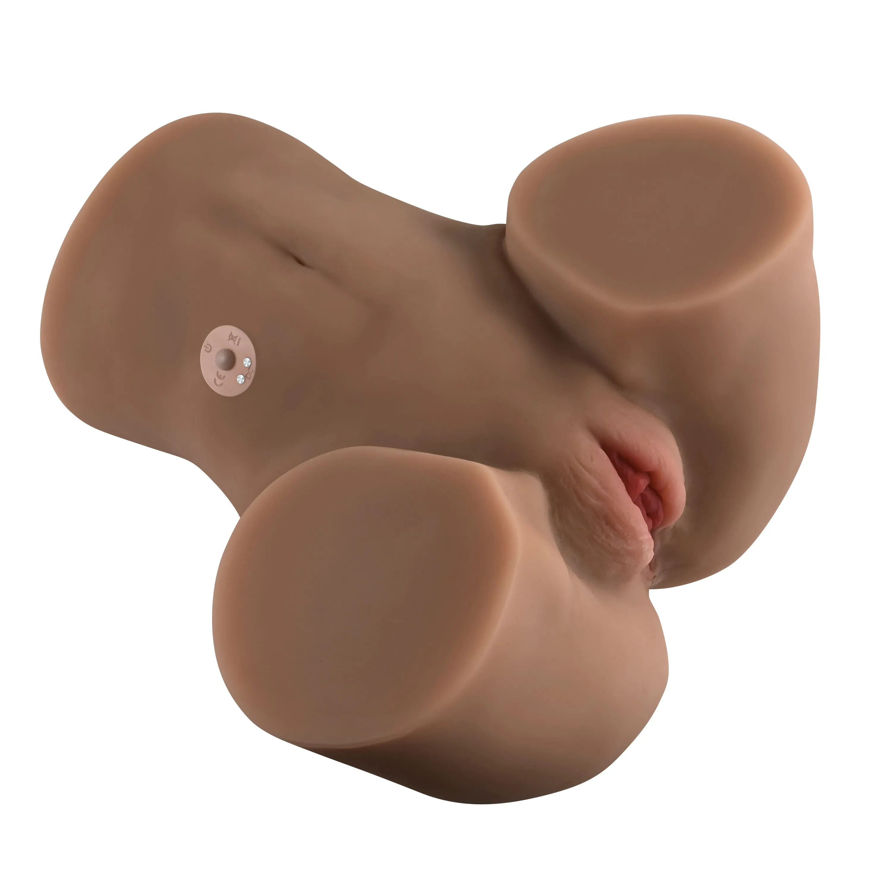 Rear Beauty - Life Like Vibrating Sucking Stroker - Dark