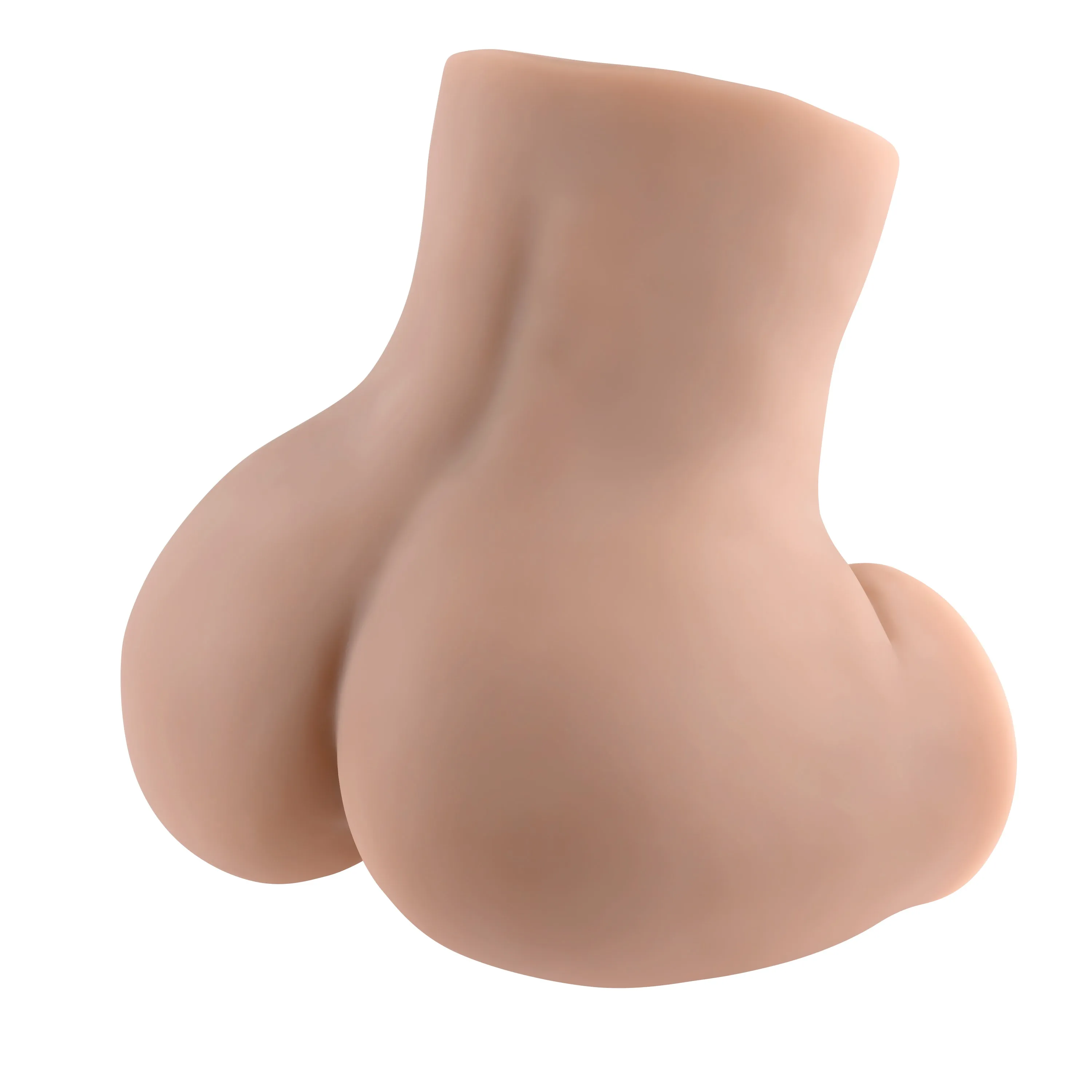 Rear Beauty - Life Like Vibrating Sucking Stroker - Light