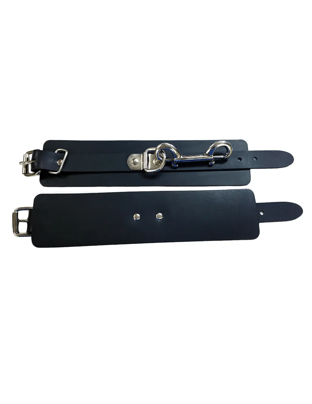 Rouge Rubber Wrist Cuffs