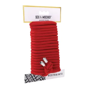 SaM - Sex and Mischief Amor Rope (Red)