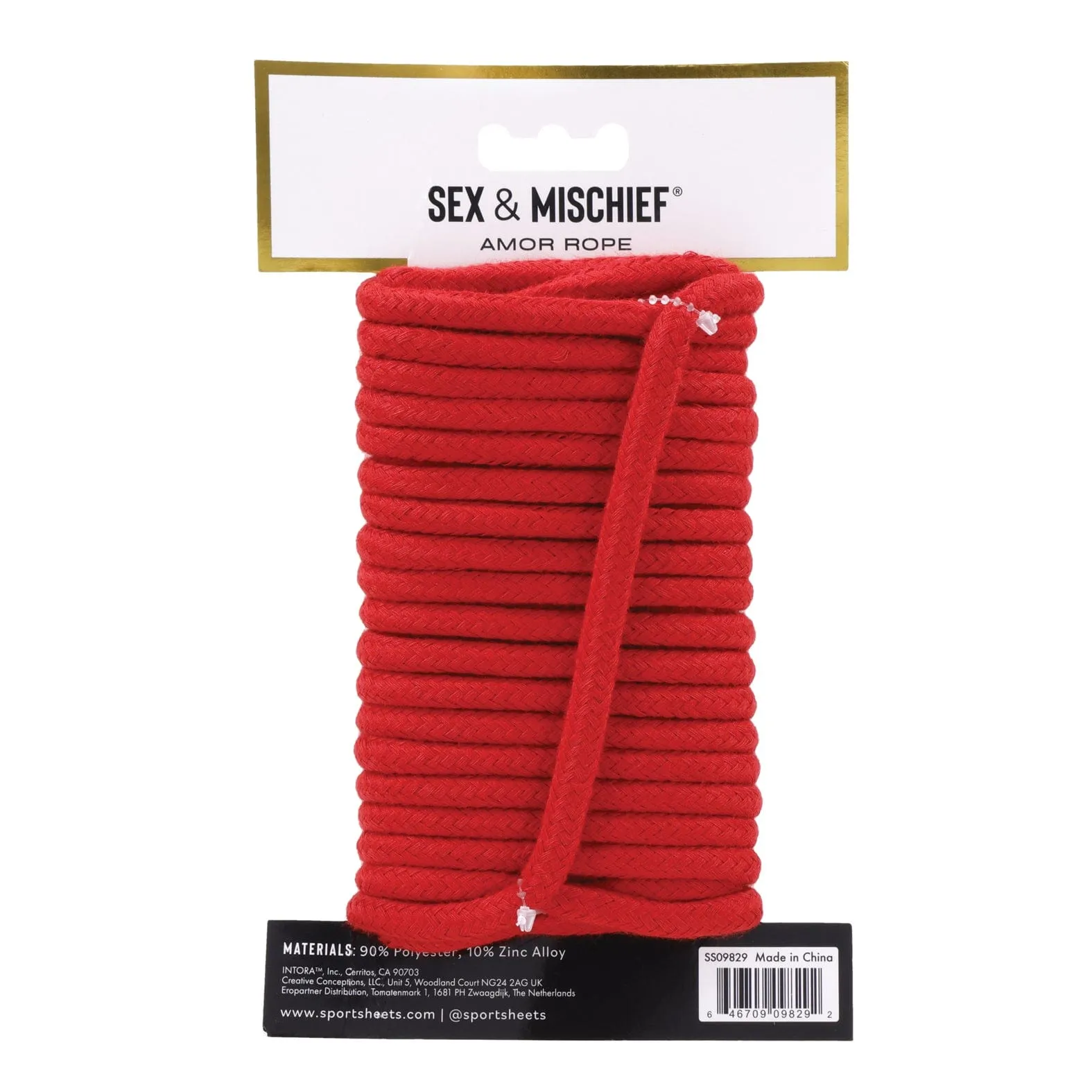 SaM - Sex and Mischief Amor Rope (Red)