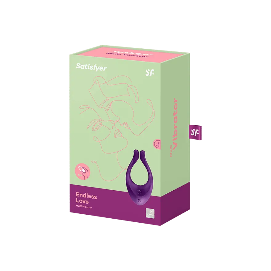 Satisfyer Endless Love Couples Vibrator - Purple