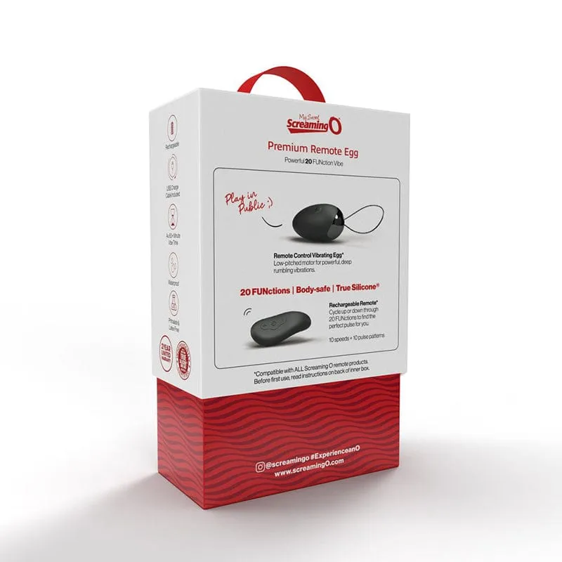 Screaming O Premium Remote Egg