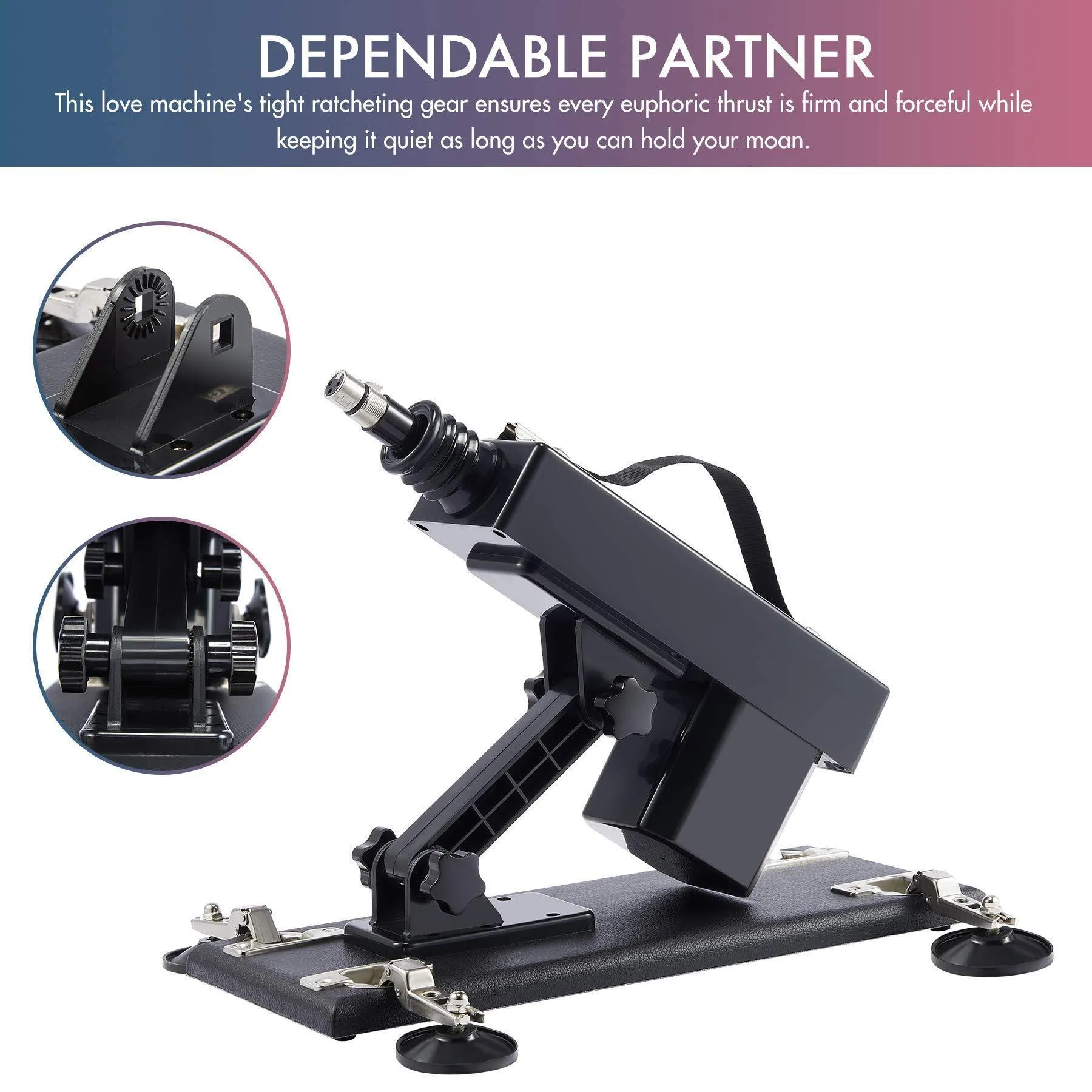 Sex Machine Love Machine with 5 Attachments